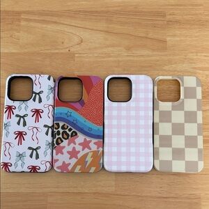 Colorful Patterned Phone Case Set